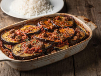 Aubergine-casserole