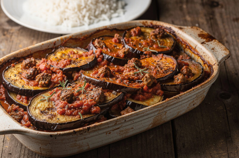 Aubergine-casserole