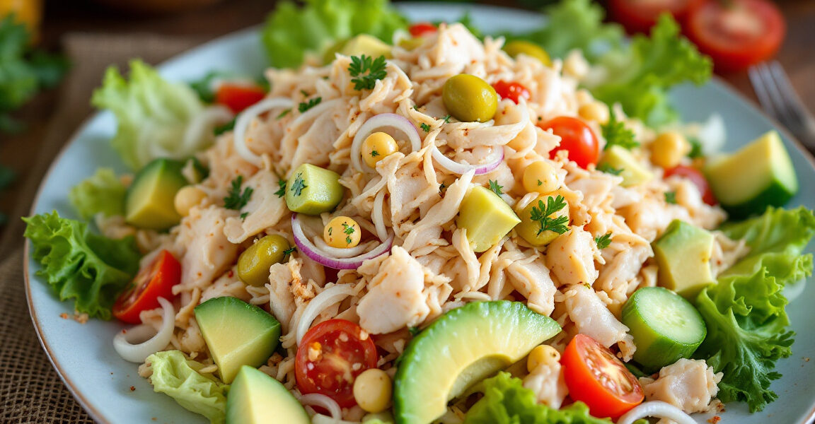 Bakkeljauw Salade