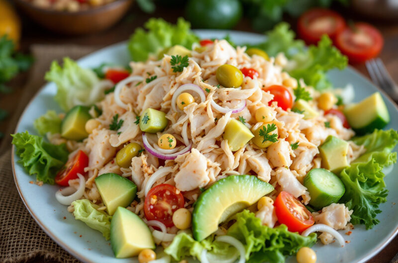 Bakkeljauw Salade