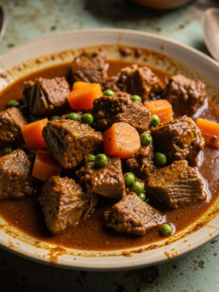 Bhera Ke Ghos (lamsvlees in masala)