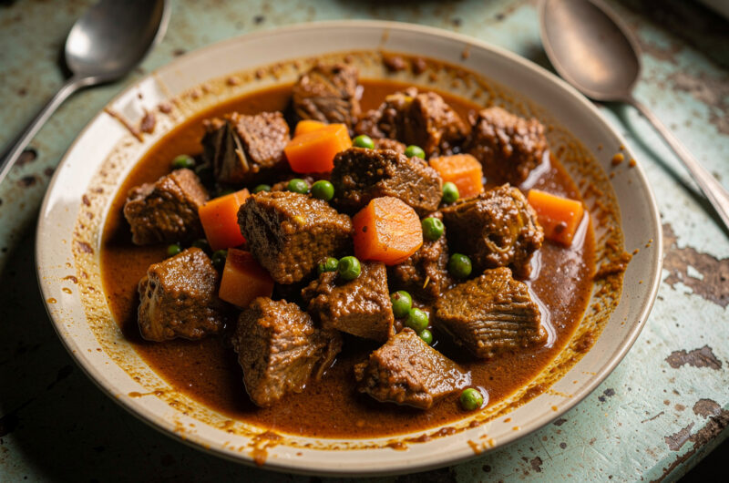 Bhera Ke Ghos (lamsvlees in masala)