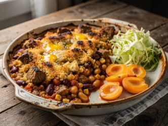 Bruine bonen uit de oven