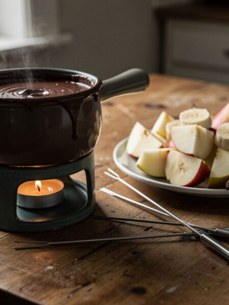 Chocolade-fondue