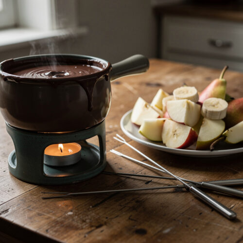 Chocolade-fondue