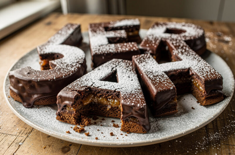 Chocoladelettercakes