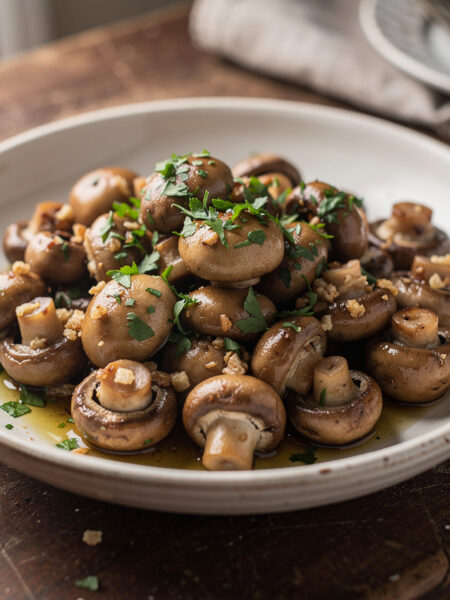 Gebakken champignons