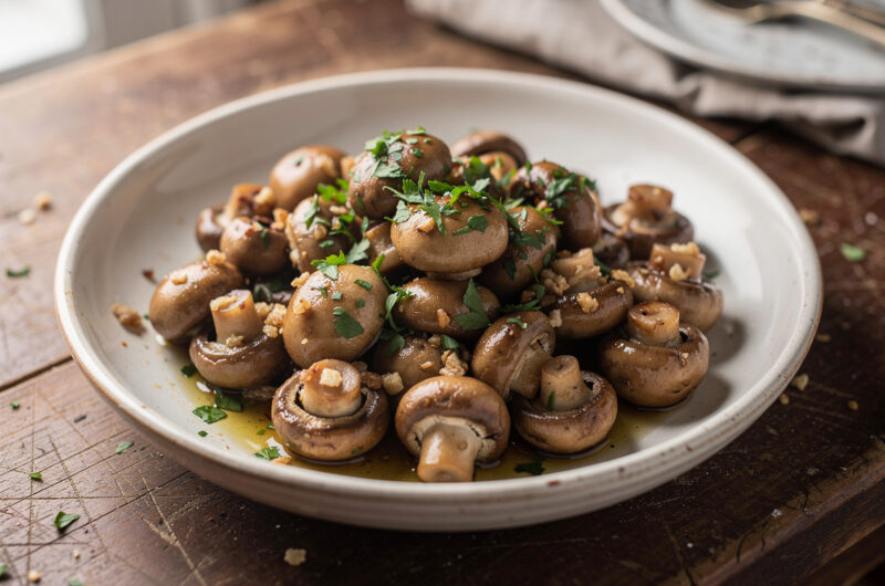 Gebakken champignons