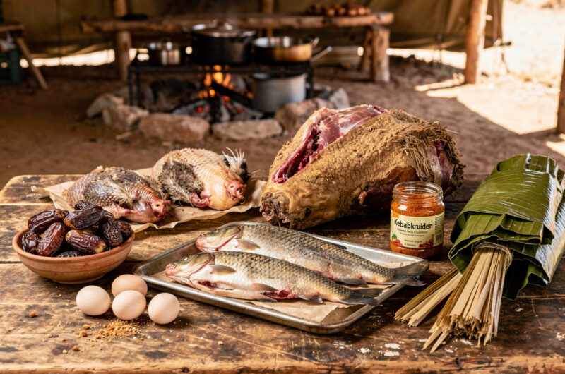 Gevulde Kameel (kamp-recept)