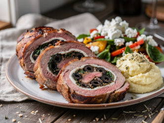 Gevulde lamsrollade