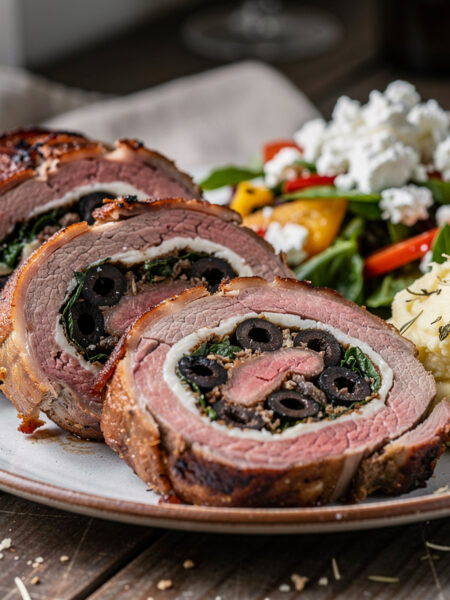 Gevulde lamsrollade