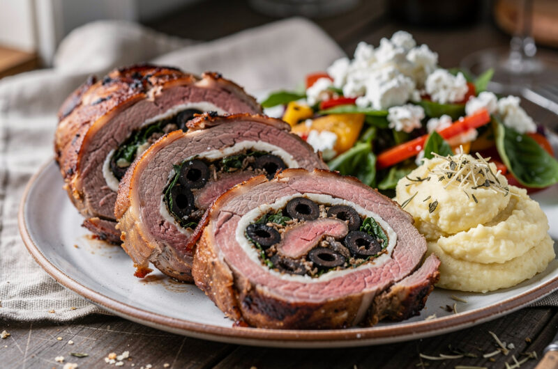 Gevulde lamsrollade