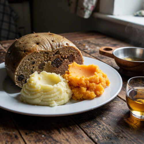 Haggis volgens de Edinburgh-methode