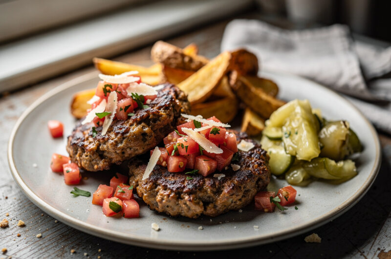 Kruidige lamsburgers