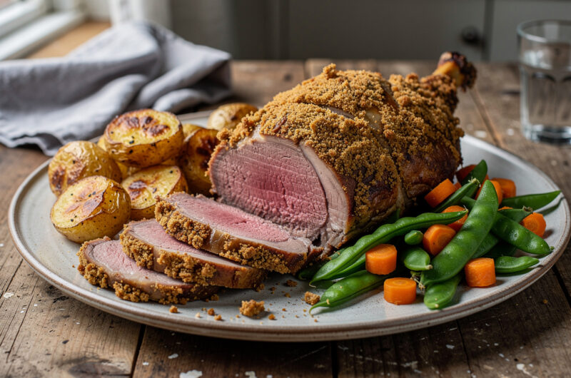 Lamsbout uit de oven