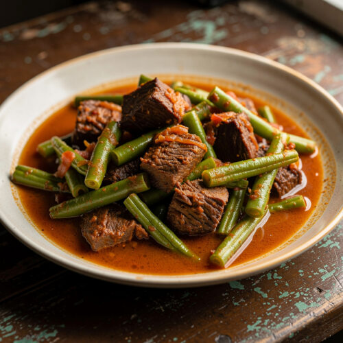 Masterbeef met Kouseband Krioro (zoutvlees)
