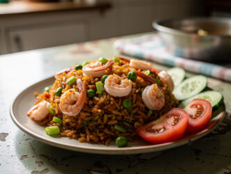 Nasi Goreng met Garnalen