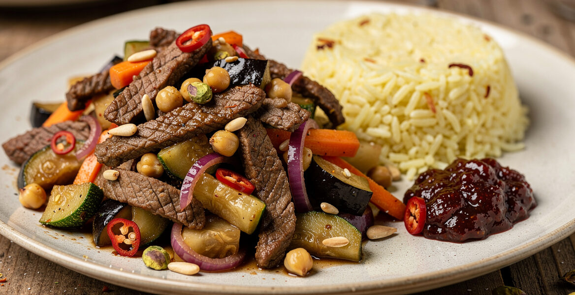 Oosterse lamsfilet