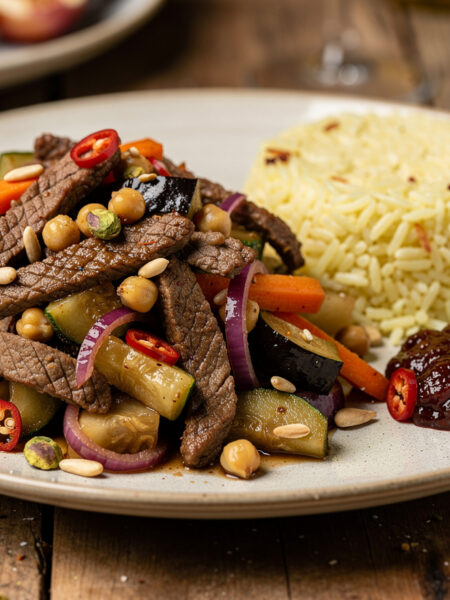 Oosterse lamsfilet