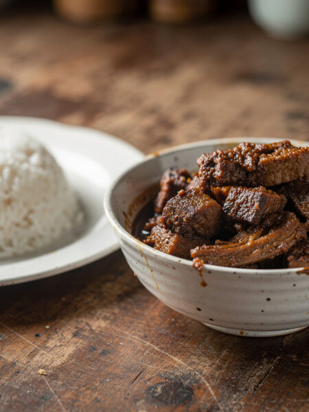 Sambal babi taotjo