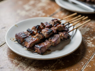 Sat&eacute; kambing 1