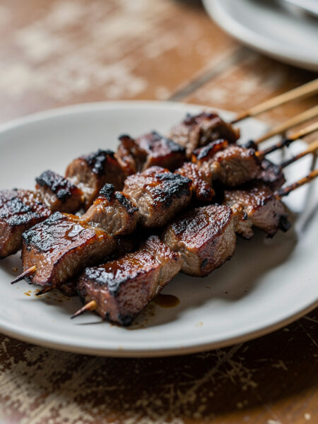 Sat&eacute; kambing 1