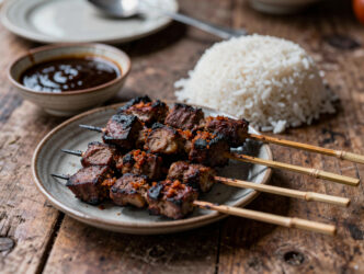 Sat&eacute; kambing Madura 1