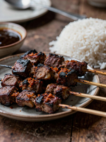 Sat&eacute; kambing Madura 1