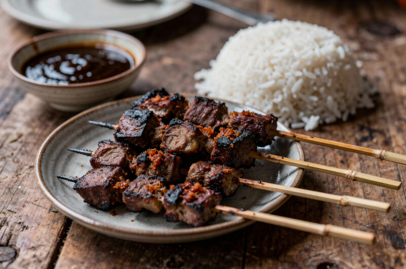 Sat&eacute; kambing Madura 1