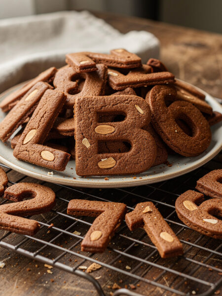 Speculaasjes in cijfers en letters