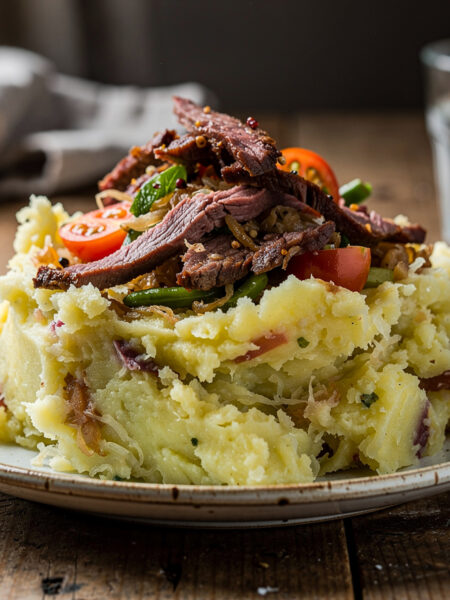 Stamppot van Zuurkool met Masterbeef