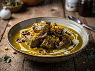 Stoofschotel met lamsvlees en Darjeeling thee