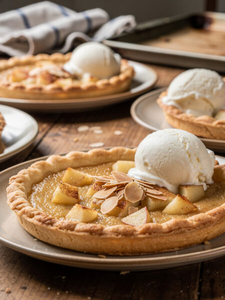Appeltaartjes met amandelspijs