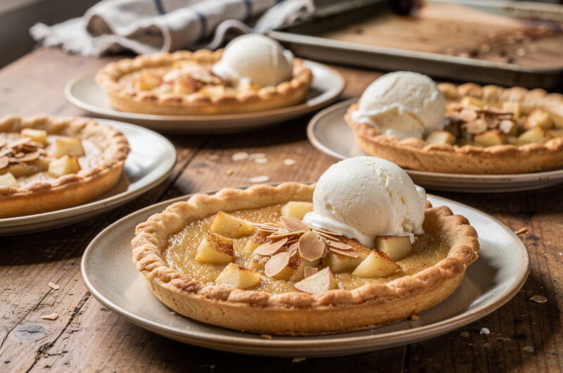 Appeltaartjes met amandelspijs