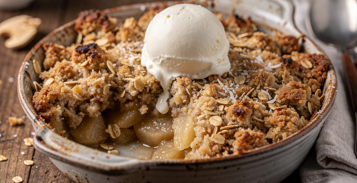 Apple crumble