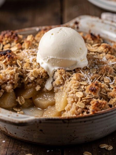 Apple crumble