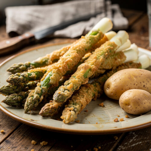 Asperges in een jasje uit de Elzas