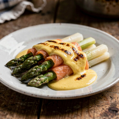 Asperges in verse zalm