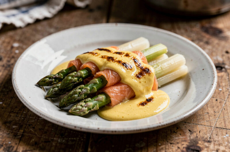 Asperges in verse zalm