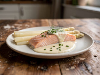 Asperges met zalm