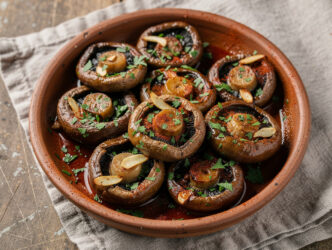 Champignons met knoflook 2