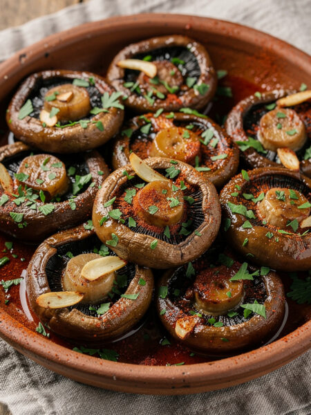 Champignons met knoflook 2