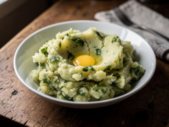 Groene koolstamppot 1