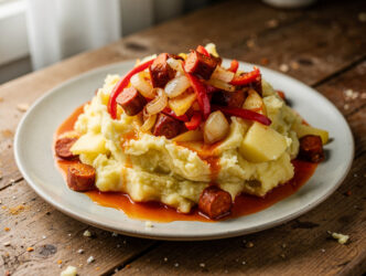 Hete bliksem met chorizo en paprika