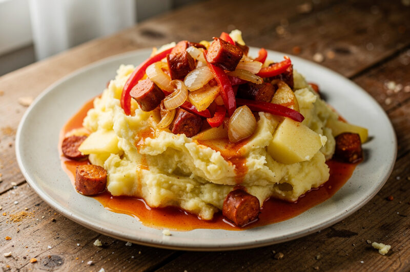 Hete bliksem met chorizo en paprika