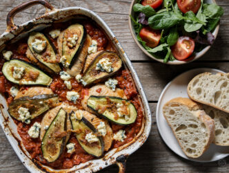 Italiaanse kipschotel