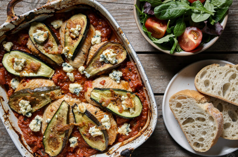 Italiaanse kipschotel