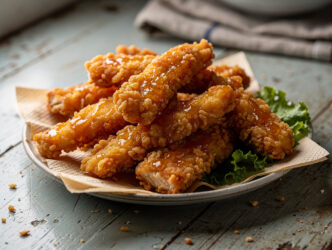 Kipsnack met honing