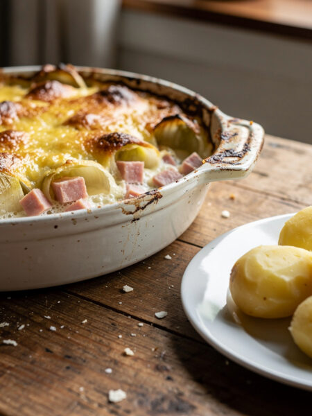 Lof met ham, kaas en ei