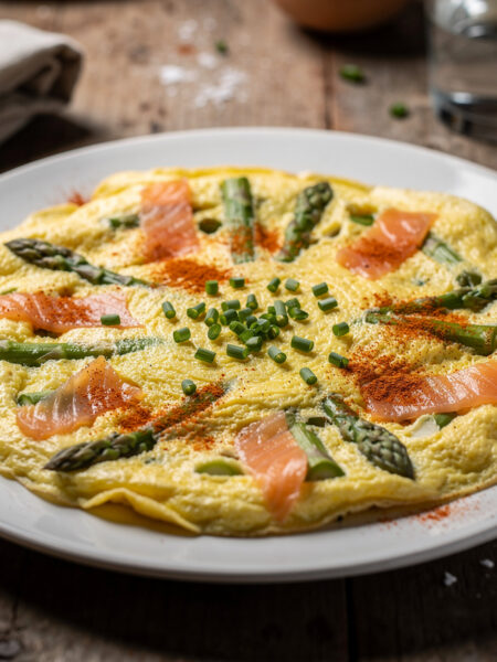 Omelet met asperges